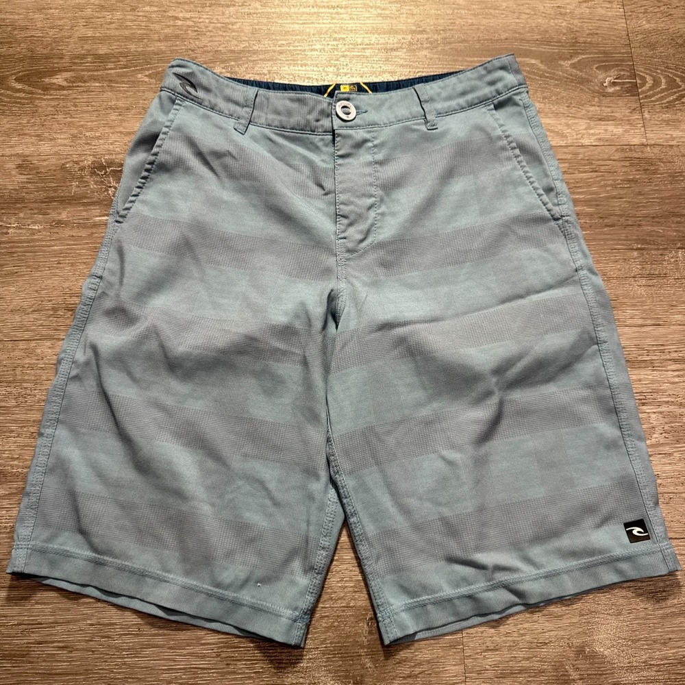 Rip Curl Board Shorts Mens 27 Blue Boardwalk Mirage Surf Outdoor 10" Costal